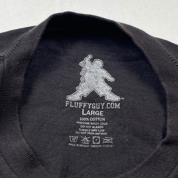 Gabriel Iglesias Fluffy Guy Comedian Love Laughter Cake VW Bus T Shirt Large - Picture 4 of 6